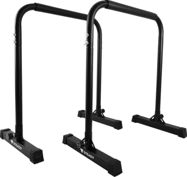 STEADY ディップススタンド 未使用品 筋トレ 自宅トレーニング 送料無料 STEADYディップススタンドST126をレビュー｜高さと安定性 - 自宅ジム